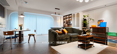杭州万家花园120㎡中古风：时光沉淀的家，自有温度