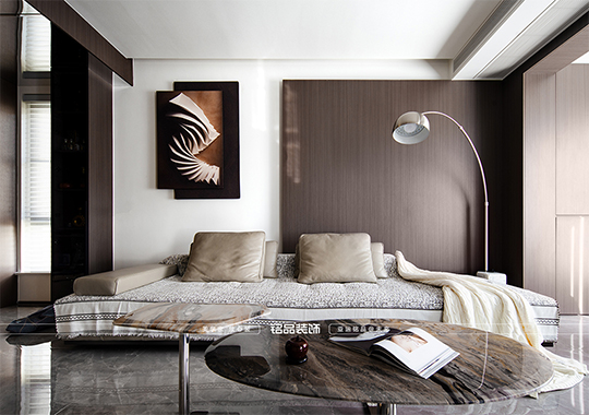 富阳雍景山装修 150平意式风格装修案例分享