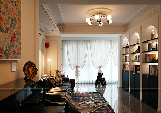 杭州世茂风颂府 131平轻法式装修案例分享