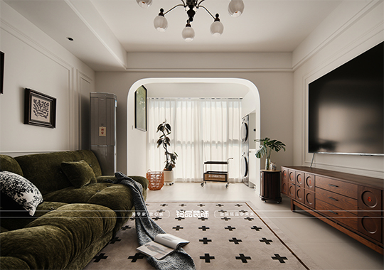 杭州才栖名居 奶油中古101平装修案例分享