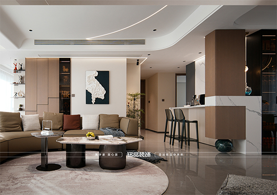 鸿翔云望府 意式轻奢 188平装修案例分享