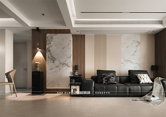 杭州范珺逸府 120平三室两厅意式风格装修案例分享