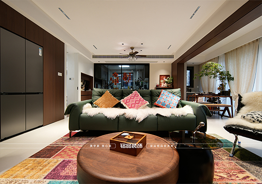 杭州皋塘运都 120平中古风装修案例分享