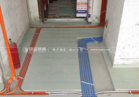 强弱电分色走管工艺