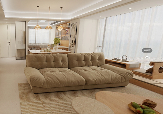 杭州云上凤栖 135㎡四室两厅两卫装修效果图