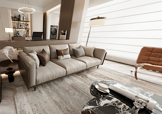 杭州云上凤栖 139㎡四室两厅两卫装修效果图