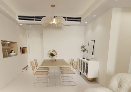 朝仕轩 A3户型 99㎡三室两厅一厨两卫装修效果图